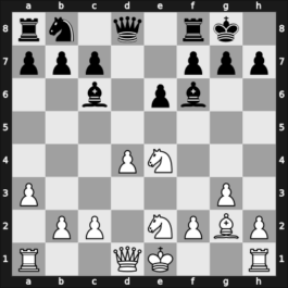 1922 Vienna – Round 1 – Rubinstein, Akiba – 1-0 – Vukovic, Vladimir – G18