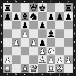 1922 Vienna – Round 1 – Kmoch, Hans – 0-1 – Alekhine, Alexander – G37