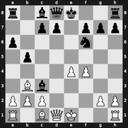 1922 Vienna – Round 1 – Alekhine, Alexander – 1/2-1/2 – Reti, Richard – G62