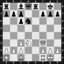 1922 Vienna – Round 1 – Kmoch, Hans – 1/2-1/2 – Koenig, Imre – G71