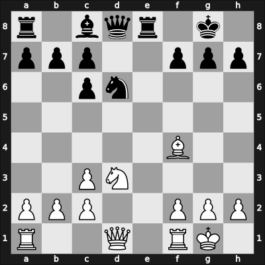 1922 Vienna – Round 1 – Maroczy, Geza – 1/2-1/2 – Rubinstein, Akiba – G73