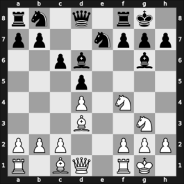 1922 Vienna – Round 1 – Reti, Richard – 1/2-1/2 – Maroczy, Geza – G77