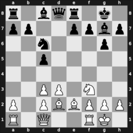 1922 Vienna – Round 1 – Maroczy, Geza – 1-0 – Bogoljubow, Efim – G83