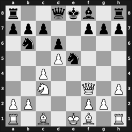 1922 Vienna – Round 1 – Tarrasch, Siegbert – 0-1 – Vukovic, Vladimir – G85