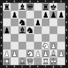 1922 Vienna – Round ? – Gruenfeld, Ernst – 0-1 – Reti, Richard – G99