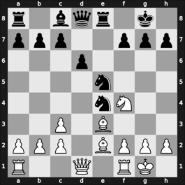 1922 Vienna – Round ? – Tarrasch, Siegbert – 1-0 – Gruenfeld, Ernst – G104