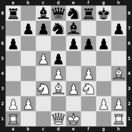 1923 Amsterdam – Round 3 – Euwe, Max – 1-0 – Graves Arguedas, Benjamin – G14