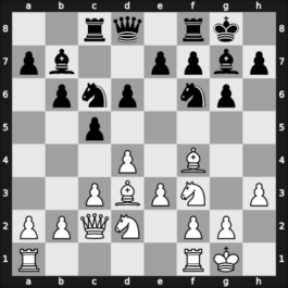 1923 Amsterdam – Round 6 – Van Trotsenburg, Boudewijn – 0-1 – Euwe, Max – G18
