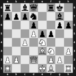 1923 Copenhagen – Round 1 – Saemisch, Friedrich – 1/2-1/2 – Tartakower, Savielly – G9