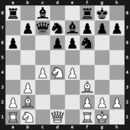 1923 Copenhagen – Round 1 – Moller, Jan – 0-1 – Tartakower, Savielly – G14