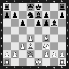 1923 Copenhagen – Round 1 – Jacobsen, Eiler – 0-1 – Saemisch, Friedrich – G16