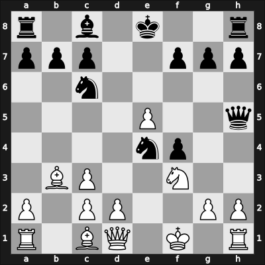 1923 Copenhagen – Round 1 – Spielmann, Rudolf – 1-0 – Jacobsen, Eiler – G18