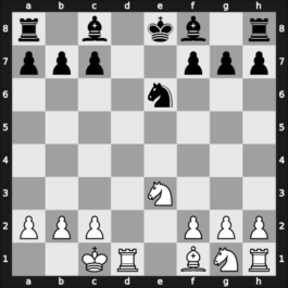 1923 Copenhagen – Round 1 – Tartakower, Savielly – 0-1 – Saemisch, Friedrich – G25