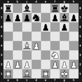 1923 DSB-23.Kongress – Round 1 – Becker, Albert – 1/2-1/2 – Gruenfeld, Ernst – G5