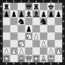 1923 DSB-23.Kongress – Round 3 – Schwarz, Moritz – 1/2-1/2 – Wagner, Heinrich – G11