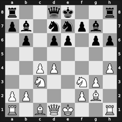 1923 FRA tour sim – Round ? – Alekhine, Alexander – 1-0 – Mouterde, A. – G9