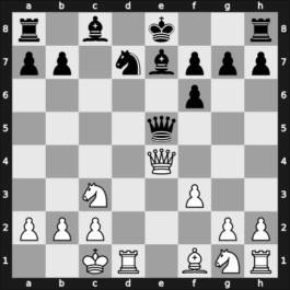 1923 Frankfurt – Round 1 – Caceres Richter, Dylan – 1/2-1/2 – Probst, Aaron – G5