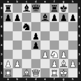 1923 Karlsbad – Round 1 – Tartakower, Savielly – 1/2-1/2 – Rubinstein, Akiba – G1
