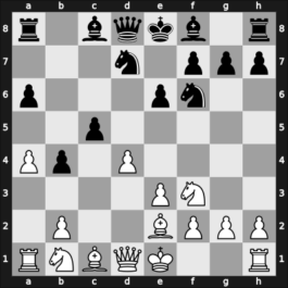 1923 Karlsbad – Round 1 – Teichmann, Richard – 1/2-1/2 – Rubinstein, Akiba – G6