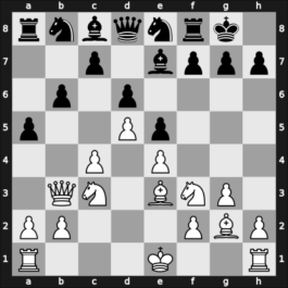 1923 Karlsbad – Round 1 – Gruenfeld, Ernst – 0-1 – Maroczy, Geza – G22