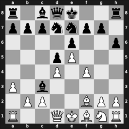 1923 Karlsbad – Round 1 – Tartakower, Savielly – 1/2-1/2 – Yates, Frederic D – G26