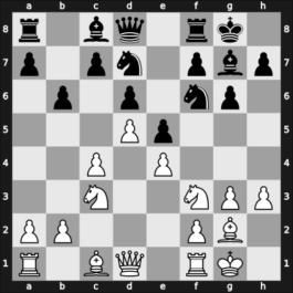 1923 Karlsbad – Round 1 – Bernstein, Jan – 1-0 – Bellod Thomas, Gonzalo – G31