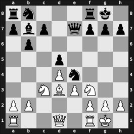 1923 Karlsbad – Round 1 – Bernstein, Jacob – 1/2-1/2 – Maroczy, Geza – G46