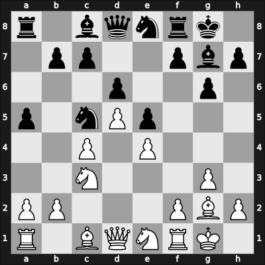1923 Karlsbad – Round 1 – Gruenfeld, Ernst – 1/2-1/2 – Yates, Frederic D – G49