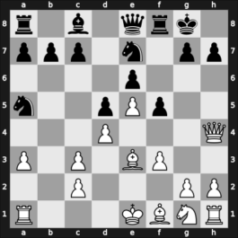 1923 Karlsbad – Round 1 – Maroczy, Geza – 1/2-1/2 – Nimzowitsch, Aron – G52