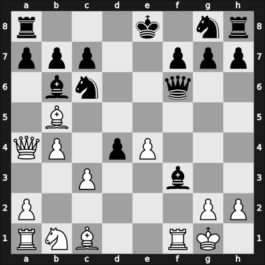 1923 Karlsbad – Round 1 – Spielmann, Rudolf – 0-1 – Wolf, Hans-Josef – G64