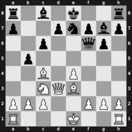 1923 Karlsbad – Round 1 – Tarrasch, Siegbert – 0-1 – Alekhine, Alexander – G69