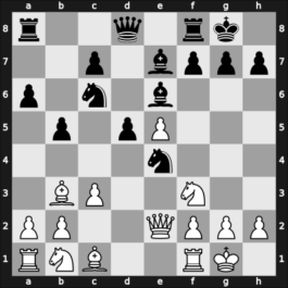 1923 Karlsbad – Round 1 – Wolf, Hans-Josef – 1/2-1/2 – Bernstein, Jan – G77