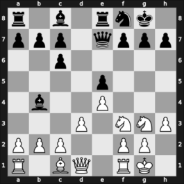 1923 Karlsbad – Round 1 – Tarrasch, Siegbert – 1-0 – Bernstein, Jacob – G94