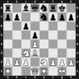 1923 Karlsbad – Round 1 – Tarrasch, Siegbert – 1/2-1/2 – Maroczy, Geza – G97