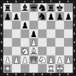 1923 Karlsbad – Round 1 – Teichmann, Richard – 1/2-1/2 – Maroczy, Geza – G98