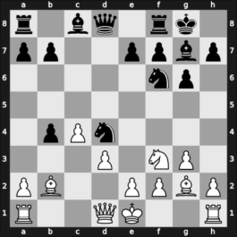 1923 Karlsbad – Round 1 – Reti, Richard – 1-0 – Rubinstein, Akiba – G105