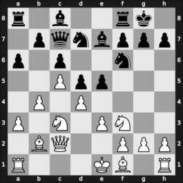 1923 Karlsbad – Round 1 – Nimzowitsch, Aron – 1-0 – Bernstein, Jacob – G109