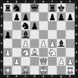 1923 Karlsbad – Round 10 – Yates, Frederic D – 1-0 – Spielmann, Rudolf – G115