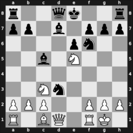 1923 Karlsbad – Round 10 – Tartakower, Savielly – 1-0 – Saemisch, Friedrich – G116