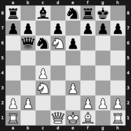1923 Karlsbad – Round 16 – Nimzowitsch, Aron – 1-0 – Tarrasch, Siegbert – G140