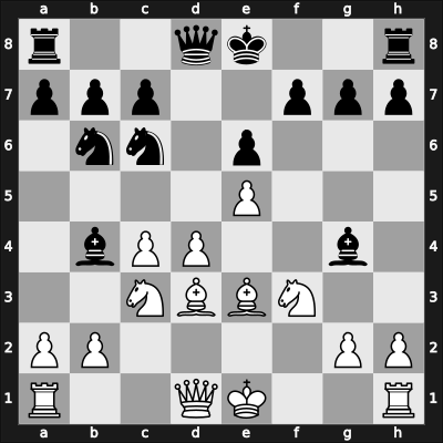 1923 Maehrisch Ostrau – Round 2 – Lasker, Emanuel – 1-0 – Tarrasch, Siegbert – G12