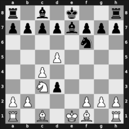1923 Maehrisch Ostrau – Round 4 – Tartakower, Savielly – 1/2-1/2 – Gruenfeld, Ernst – G21