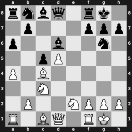 1923 Maehrisch Ostrau – Round 6 – Rubinstein, Akiba – 1/2-1/2 – Pokorny, Alois – G33