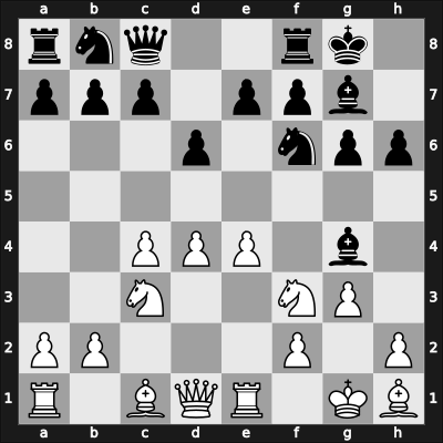 1923 Maehrisch Ostrau – Round 6 – Selezniev, Alexey – 1-0 – Euwe, Max – G35
