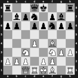 1923 Maehrisch Ostrau – Round 8 – Lasker, Emanuel – 1-0 – Euwe, Max – G47