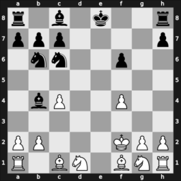 1923 Maehrisch Ostrau – Round 8 – Rubinstein, Akiba – 1/2-1/2 – Master Walter Aira – G48