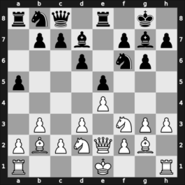 1923 Maehrisch Ostrau – Round 9 – Bogoljubow, Efim – 0-1 – Tarrasch, Siegbert – G58