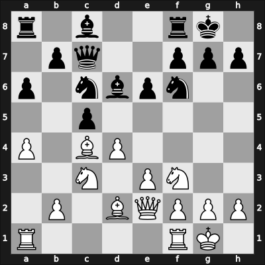 1923 Maehrisch Ostrau – Round 12 – Bogoljubow, Efim – 0-1 – Pokorny, Alois – G73