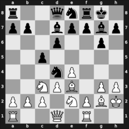 1923 Maehrisch Ostrau – Round 12 – Wolf Heinrich – 0-1 – Lasker, Emanuel – G75