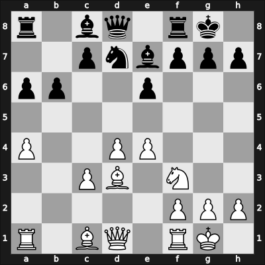 1923 Montreal sim – Round ? – Alekhine, Alexander – 1-0 – Manseau, C. – G8